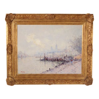 French Impressionist Painting by Jean Pierre Dubord (Born 1949) For Sale