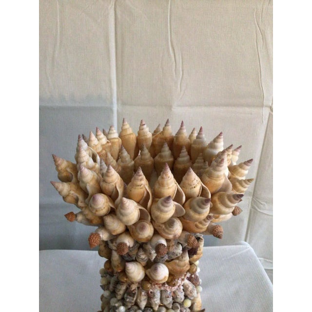 Shell 2020 Handmade Shell Vase For Sale - Image 7 of 9