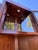 Burnt Umber Henredon Solid Red Oak Corner Curio Cabinet For Sale - Image 8 of 10