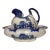 Antique Pitcher & Wash Basin Bowl Ironstone Staffordshire Set of 2 For Sale