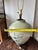 Celadon Vintage 23" Celadon Green Ceramic Floral Ginger Jar Table Lamp Chinoiserie For Sale - Image 8 of 12