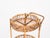 Mid-Century Modern French Riviera Bamboo and Rattan Round Bar Cart by Franco Albini, 1960s For Sale - Image 9 of 11