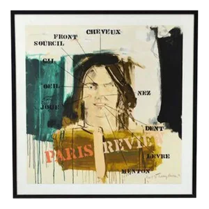 Vintage "[Paris Review]" by Larry Rivers