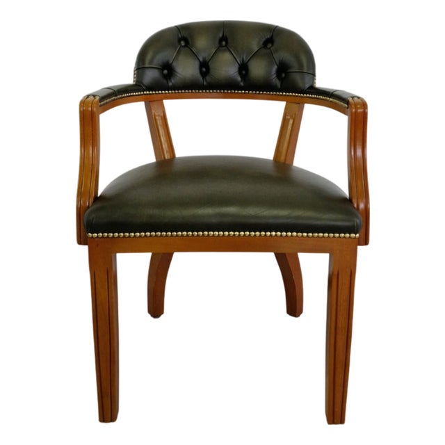 Chesterfield Office Chair, 2000s For Sale