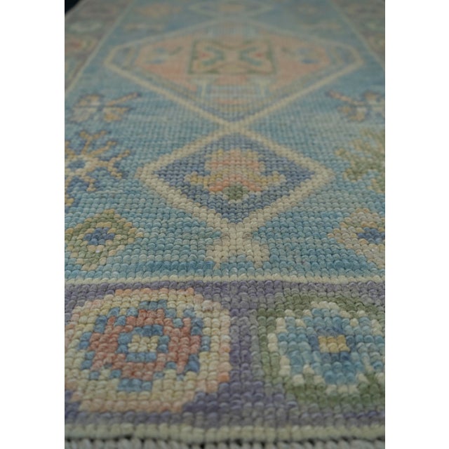 Turkish Oushak Rug 2' x 3'3" #19539 For Sale In Houston - Image 6 of 8