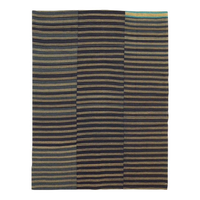 Galerie Shabab Collection Mid-20th Century Turkish Flatweave Kilim Accent Rug For Sale