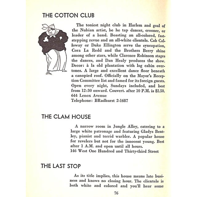 "Nightlife: Vanity Fair's Intimate Guide to New York After Dark" 1931 Shaw, Charles G. For Sale In New York - Image 6 of 8