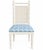 Ornamental & Decorative Materials Vintage Hollywood Regency White Lacquer Faux Bamboo & Cane Dining Set — 5 Pieces For Sale - Image 7 of 8