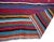 Mid 20th Century Striped Colorful Kilim Rug For Sale - Image 5 of 7