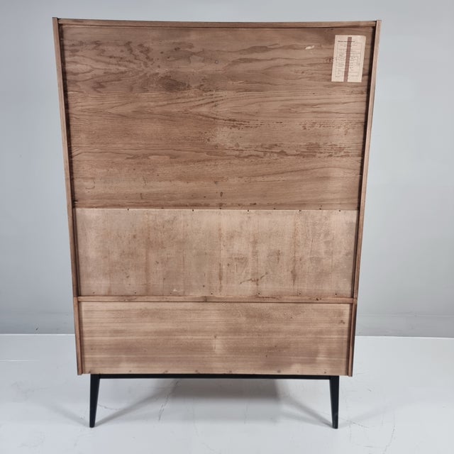 Brown Vintage Sideboard in Ash, 1970s For Sale - Image 8 of 15
