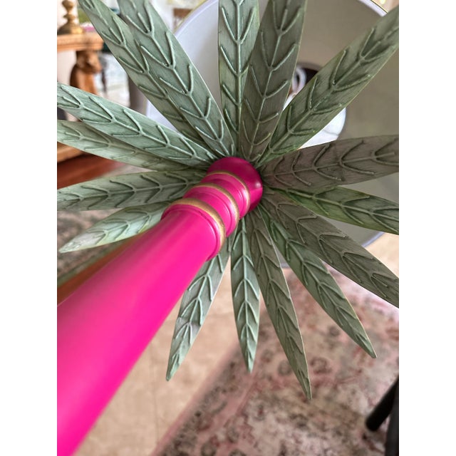 Vintage Palm Tree Lamps - a Pair For Sale - Image 11 of 12