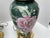 Wildwood Vintage Chinoiserie Green Ceramic Floral Table Lamps With Brass Bases a Pair For Sale - Image 4 of 18