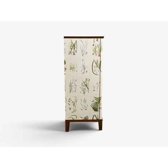Swedish Modern, Monumental Nordens Flora Cabinet, Mahogany, Sweden, 1940s For Sale - Image 14 of 18