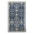 Afghan Sultanabad Wool 6x10 Navy Blue & Ivory Handmade Area Rug #1144038 For Sale