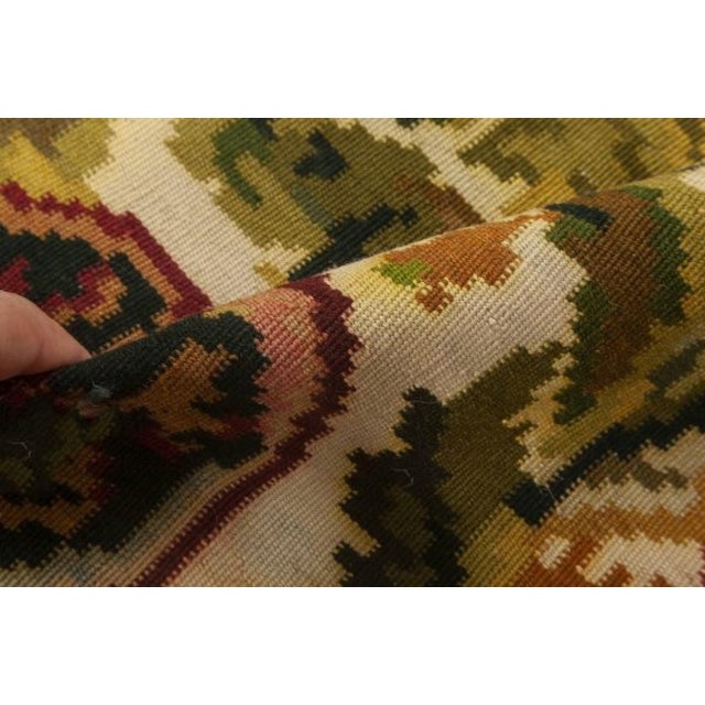 Contemporary Bessarabian design handmade wool rug by Doris Leslie Blau Size: 9'0" x 12'2" (274 x 370 cm). This incredible...