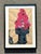 Vintage Boho Original 1975 Ice Cream Cone Painting on Paper For Sale - Image 9 of 9