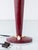 Vintage French Burgundy Leather Table Lamp from Maison Lancel, 1940s For Sale - Image 9 of 13