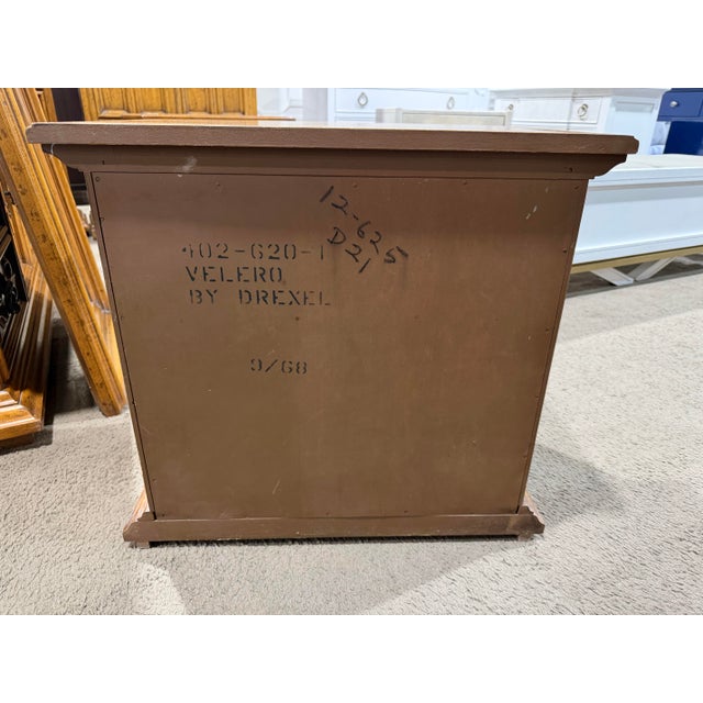 Spanish Revival Late 20th Century Drexel Heritage Spanish Revival "Velero" Nightstand For Sale - Image 3 of 6