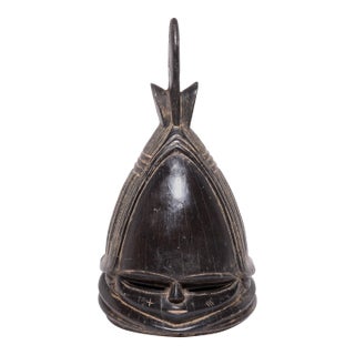 Mende Helmet Mask, C. 1950 For Sale