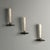 1960s Fontana Arte Attr., Italian Mid-Century Modern, Wall Sconces, Chrome, Glass For Sale - Image 5 of 10
