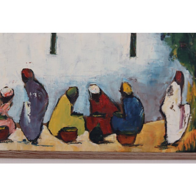 Jörgen Bruun, Ulema, 1960s, Oil on Canvas, Framed For Sale - Image 9 of 18