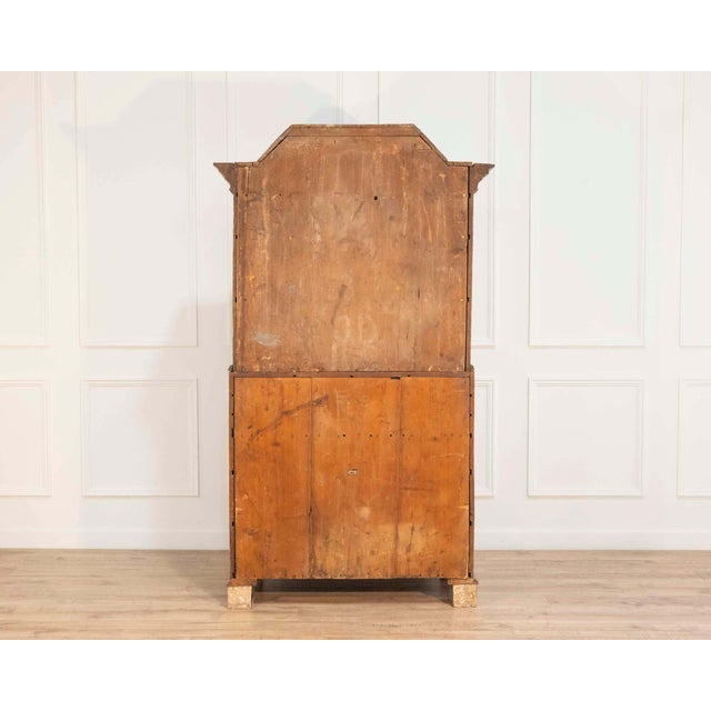 An impressive period Baroque secretary dating to circa 1760. This substantial piece has been historically repainted,...