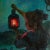 Victorian Early 20th Century "Girl with Lantern" Figurative Oil Painting by Otto Toaspern For Sale - Image 3 of 11