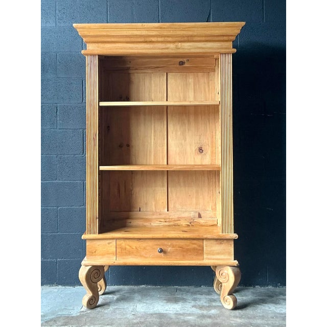 Vintage Boho Pine Etagere For Sale - Image 4 of 5