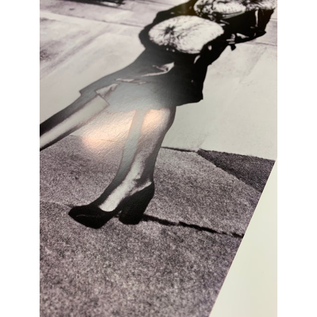 1970s Comme Jackie O, Paris 1972 by Helmut Newton Vintage Silver Gelatin Print For Sale - Image 5 of 6