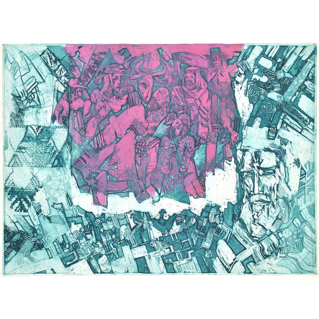 Paper Malda Muizule, Mummery, 1986, Etching For Sale - Image 7 of 11
