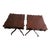 A Pair Wood of Side Tables For Sale