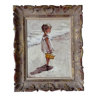 Frank Palmieri (New York, Maine, 1922 - 2017) Oil Painting, Framed For Sale