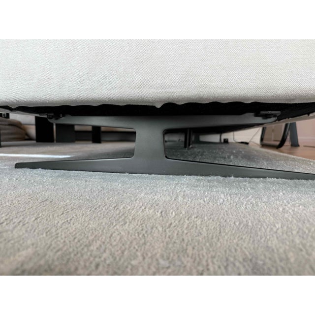 Flexform Italian Campiello Couch - Canvas Color For Sale - Image 13 of 15