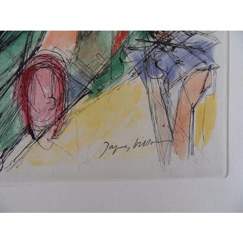 Jacques Villon, Passage of a Chariot, Paper For Sale - Image 3 of 4