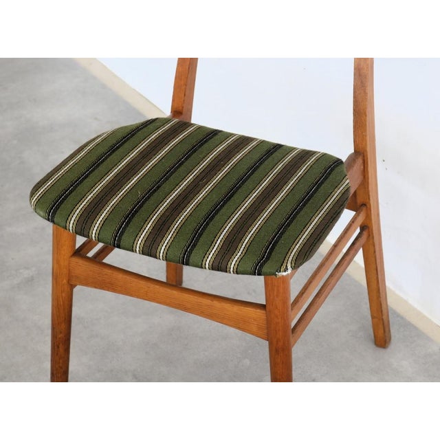 Brown Vintage Danish Dining Chairs, 1960s For Sale - Image 8 of 13