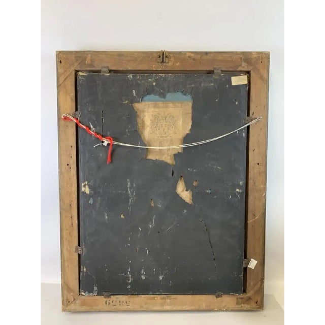 18th Century Gouache Portraits of French Aristocrats by Charles Noel - a Pair For Sale - Image 12 of 13