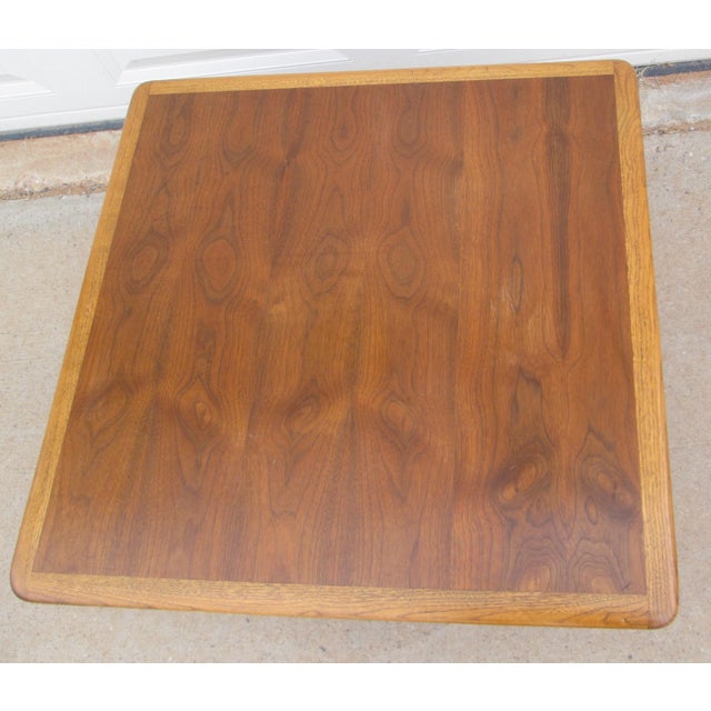 Mid 20th Century Lane Perception Square Cocktail Table Model 908-17 For Sale - Image 11 of 15