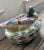 Mid 20th Century Vintage Famille Rose Hand-Painted Polychrome Duck Covered Box/Tureen For Sale - Image 5 of 13