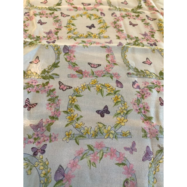 Textile Vintage Salvatore Ferragamo Silk Scarf For Sale - Image 7 of 7