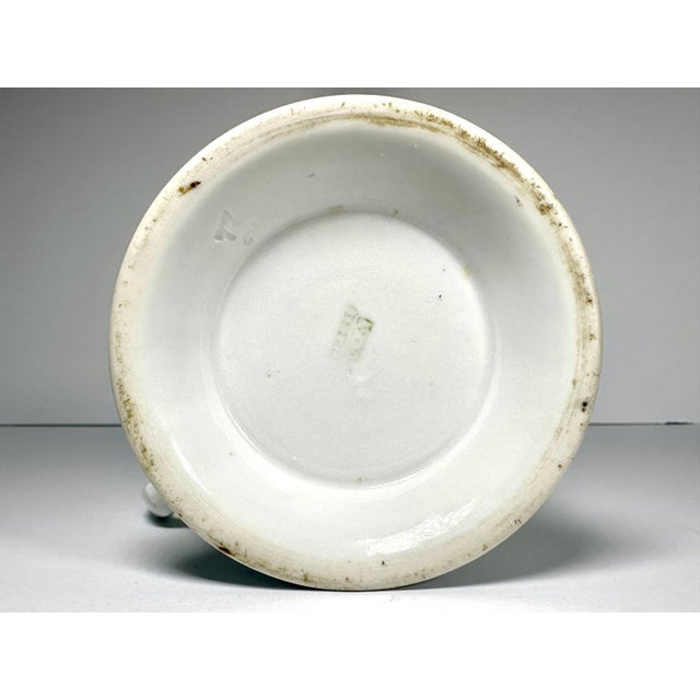 Antique Porcelain Occupational Mug: Trolley Conductor, Floral Design For Sale - Image 9 of 10