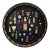Vintage Hand-Painted Bar Tray For Sale