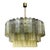 Black Italian Murano Glass Tronchi Chandelier in Amber and Fumé by Simoeng for Simoeng For Sale - Image 8 of 8