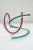 Late 20th Century Sculpture Free Form Swirls 2-Piece Glass For Sale - Image 5 of 13