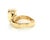 Mid 20th Century Mid 20th Century Tiffany & Co Paloma Picasso Diamond Loop Ring 18K Yellow Gold Size 5 For Sale - Image 5 of 7