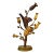 Mid 20th Century Modern Tall Carved Wood Floral Arrangement Art Sculpture For Sale