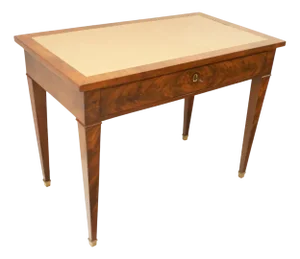 Louis XVI Style Briarwood Desk, France, Late 19th Century