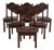 Dining Chairs by Etienne Kohlmann, France, 1930s, Set of 6 For Sale