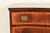 Antique Georgian Banded Flame Mahogany Chest of Drawers by Luce Furniture, Circa 1920s For Sale - Image 12 of 18