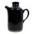 Jane and Gordon Martz Black Ceramic Pitcher for Marshall Studios For Sale