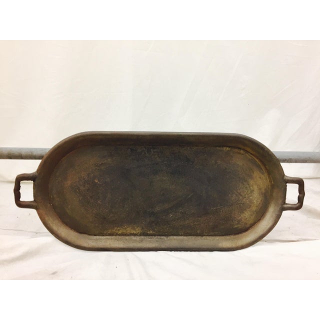 Antique Cast Iron Campfire Platter Chairish